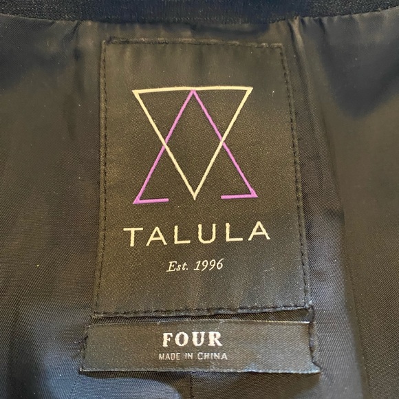 Talula Charcoal Grey Fine Wool Blazer - Picture 6 of 7